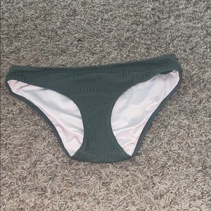 green swimsuit bottoms